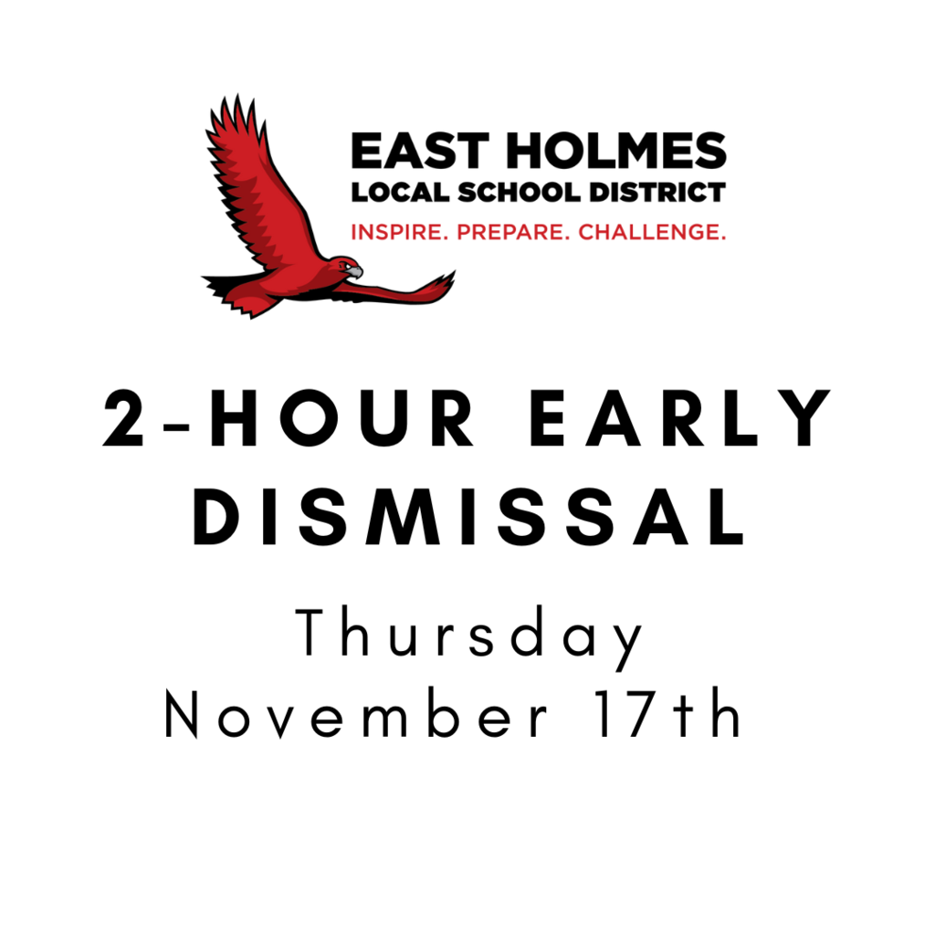 2 Hour Early Dismissal November