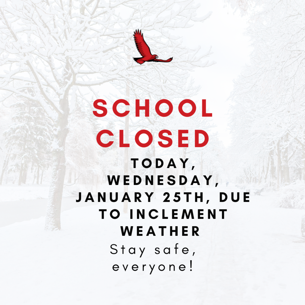 School Closed 1/25/23